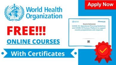 WHO Free Online Courses